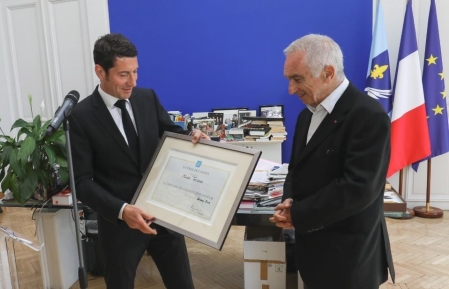 Alain Terzian, citoyen d'honneur de la ville de Cannes - 2019