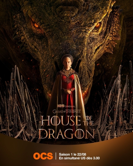 "House Of the Dragon", programmation OCS