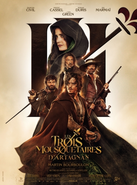 Affiche "Les Trois Mousquetaires - D'Artagnan"