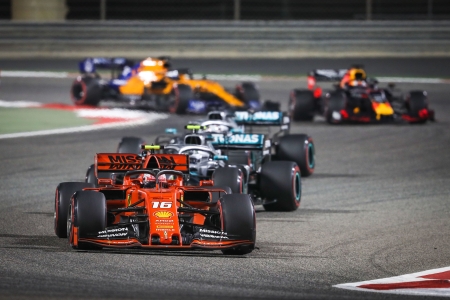 16 LECLERC Charles (mco), Scuderia Ferrari SF90, action during 2019 Formula 1 FIA world championship, Bahrain Grand Prix, at Sakhir from march 29 to 31  - Photo Antonin Vincent / DPPI F1 - BAHRAIN GRAND PRIX 2019 - RACE