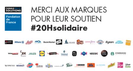 Opération 20h00 solidaire