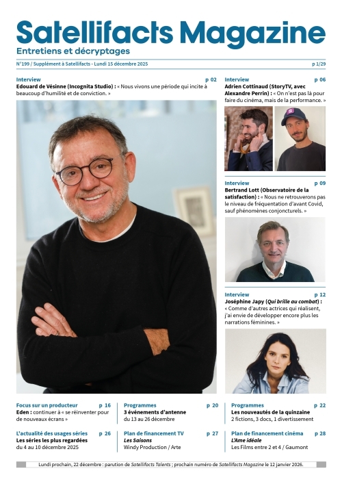 Couverture de Satellifacts Magazine 199 - Lundi 15 décembre 2025