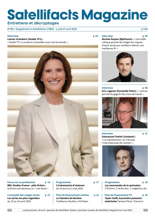 Satellifacts Magazine 184 - Lundi 21 avril 2025 COUV