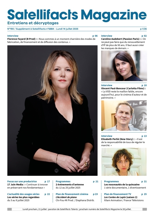 Satellifacts Magazine 190 - Lundi 14 juillet 2025 COUV