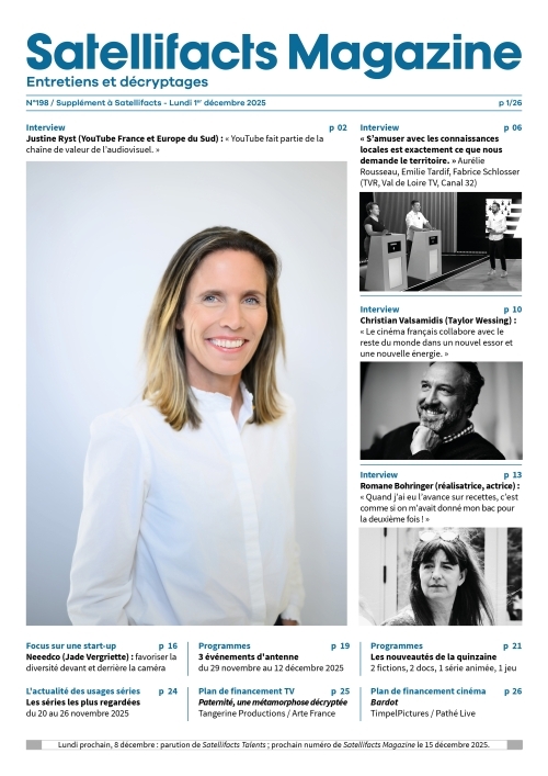 Couverture de Satellifacts Magazine 198 - Lundi 1er décembre 2025