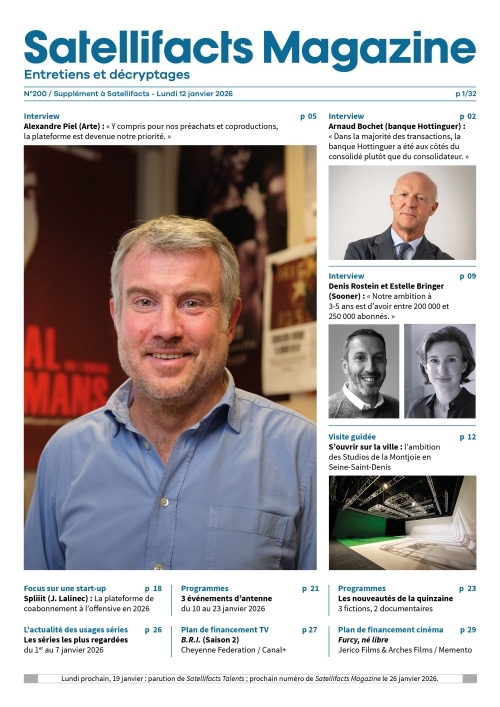 Couverture de Satellifacts Magazine 200, daté du lundi 12 janvier 2026