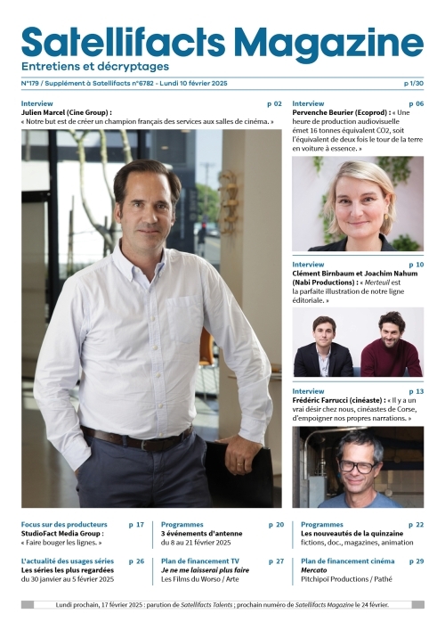 Satellifacts Magazine 179 Lundi 10 février 2025 COUV