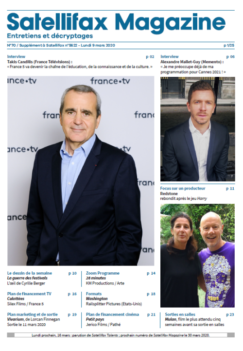 Couv Satellifax Magazine 70 du 9 mars 2020