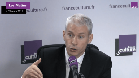 Franck Riester sur France Culture 5 mars 2019