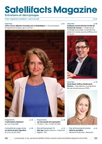Couverture de Satellifacts Magazine 208, daté du lundi 4 mai 2026