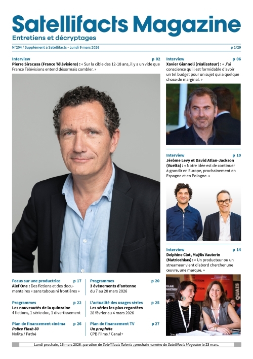 Couverture de Satellifacts Magazine 204, daté du lundi 9 mars 2026