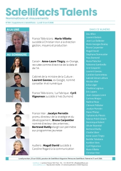 Couverture de Satellifacts Talents 184 du lundi 13 avril 2026
